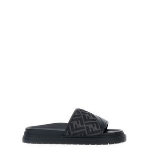Fendi Men's Diagonal Sandals